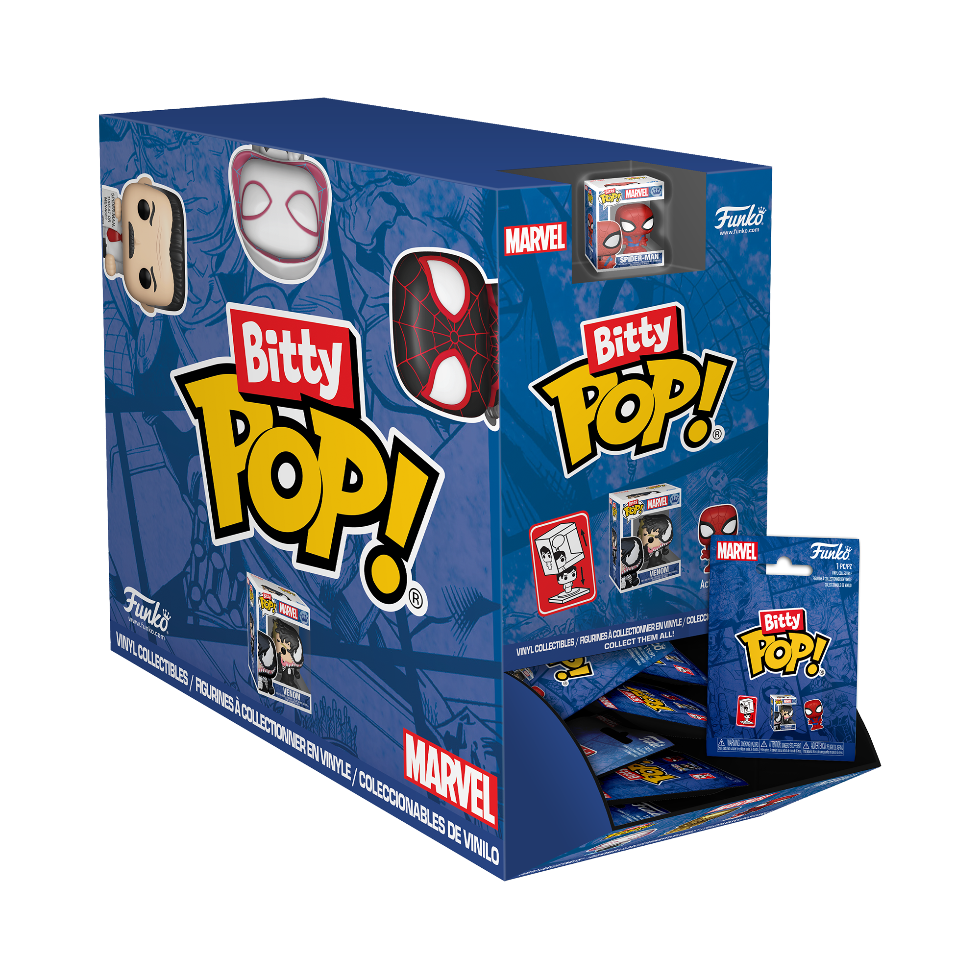 Funko Bitty POP! Marvel Spider-Man Vinyl Figure Blind Bag (Styles May Vary)