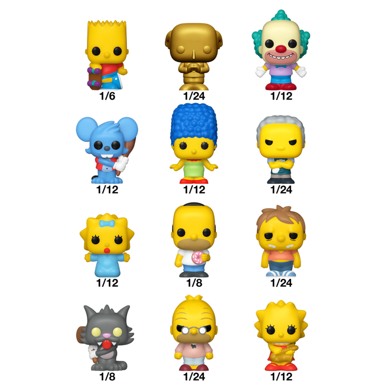 Funko Bitty POP! The Simpsons Vinyl Figure (Styles May Vary)