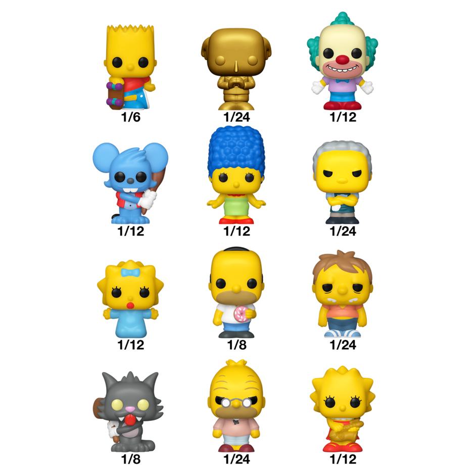 Funko Bitty POP! The Simpsons Vinyl Figure (Styles May Vary) | GameStop