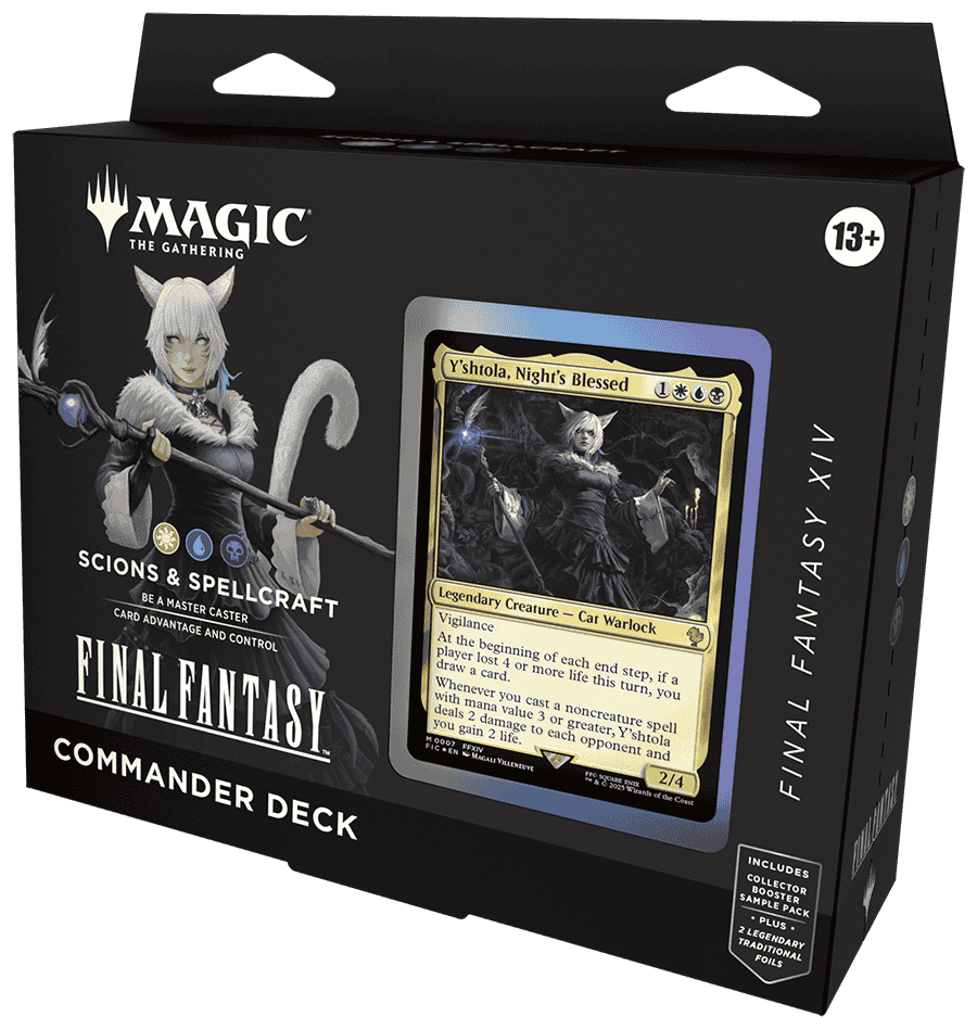 Magic: The Gathering Final Fantasy Commander Deck Graded Card
