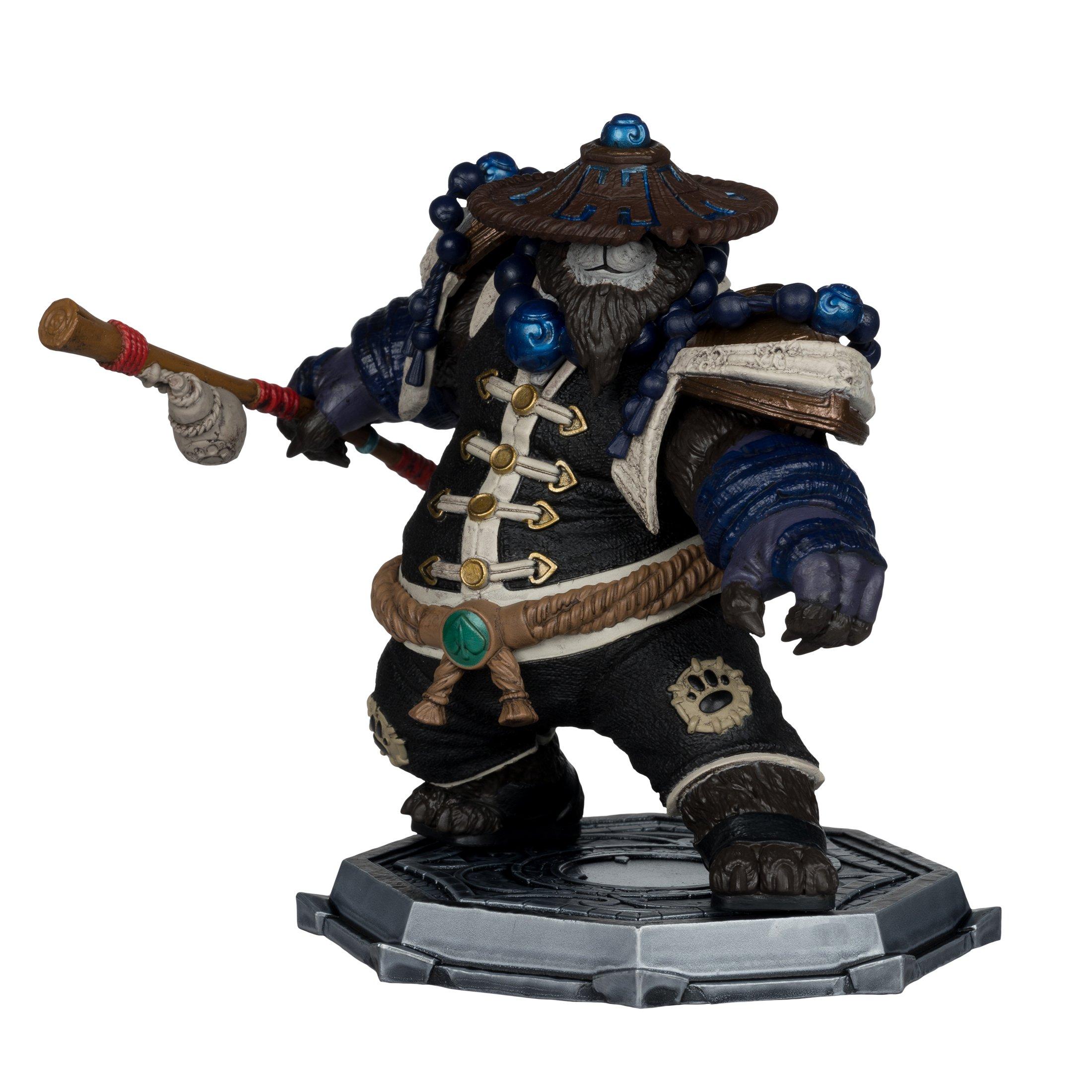 McFarlane Toys World of Warcraft Pandaren Monk and Pandaren Rogue 6-in Posed Action Figure