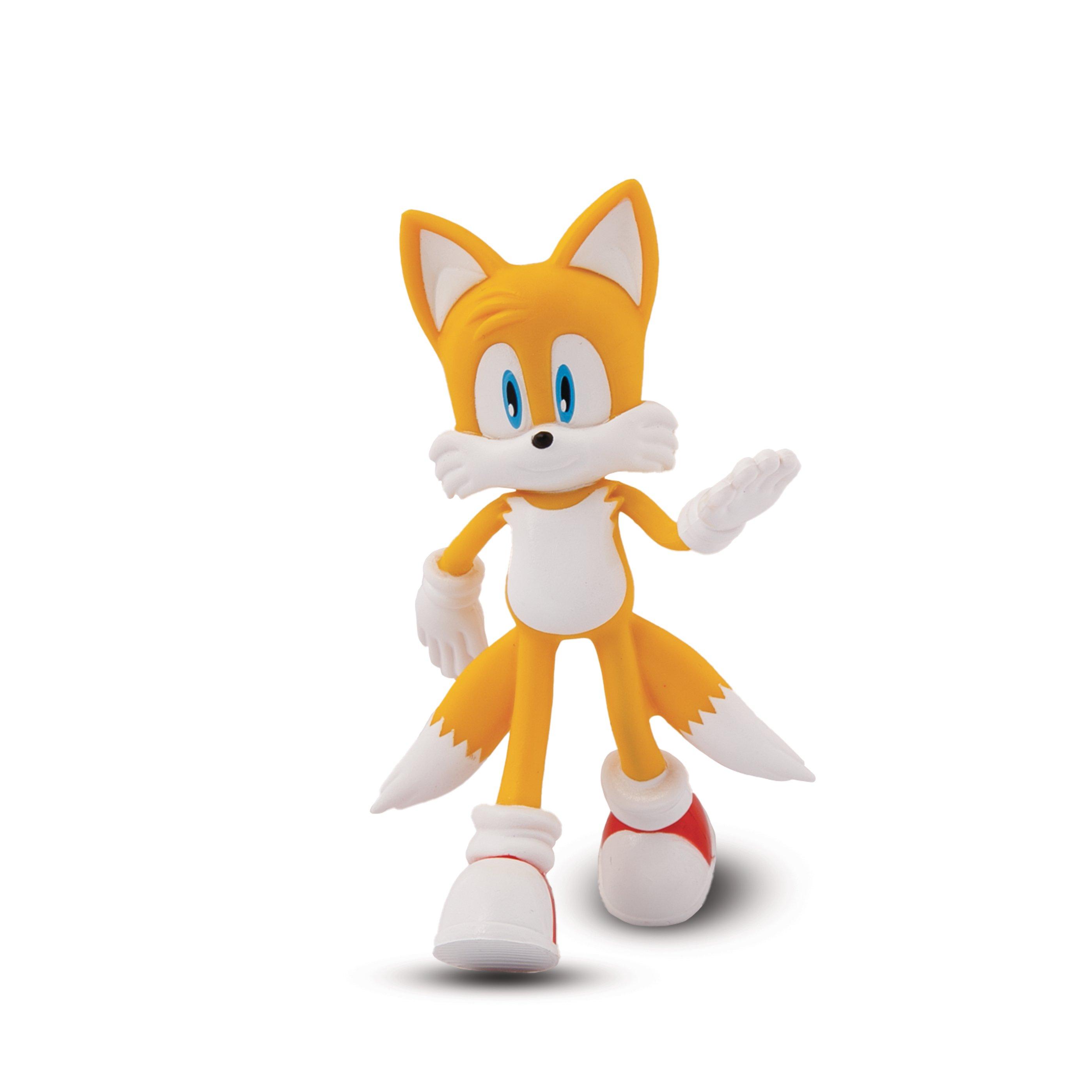 Diamond Comics Flexfigs Sonic the Hedgehog Tails 4.75-in Action Figure