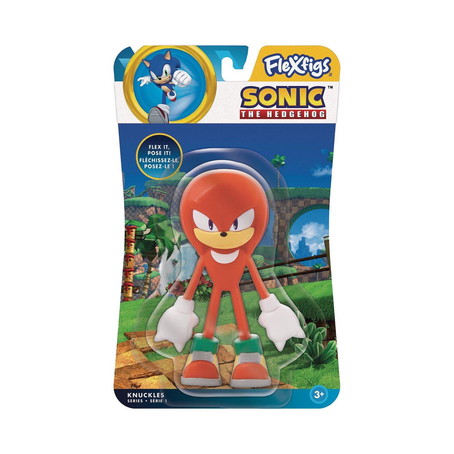 Diamond Comics Flexfigs Sonic the Hedgehog Knuckles 4.75-in Action Figure