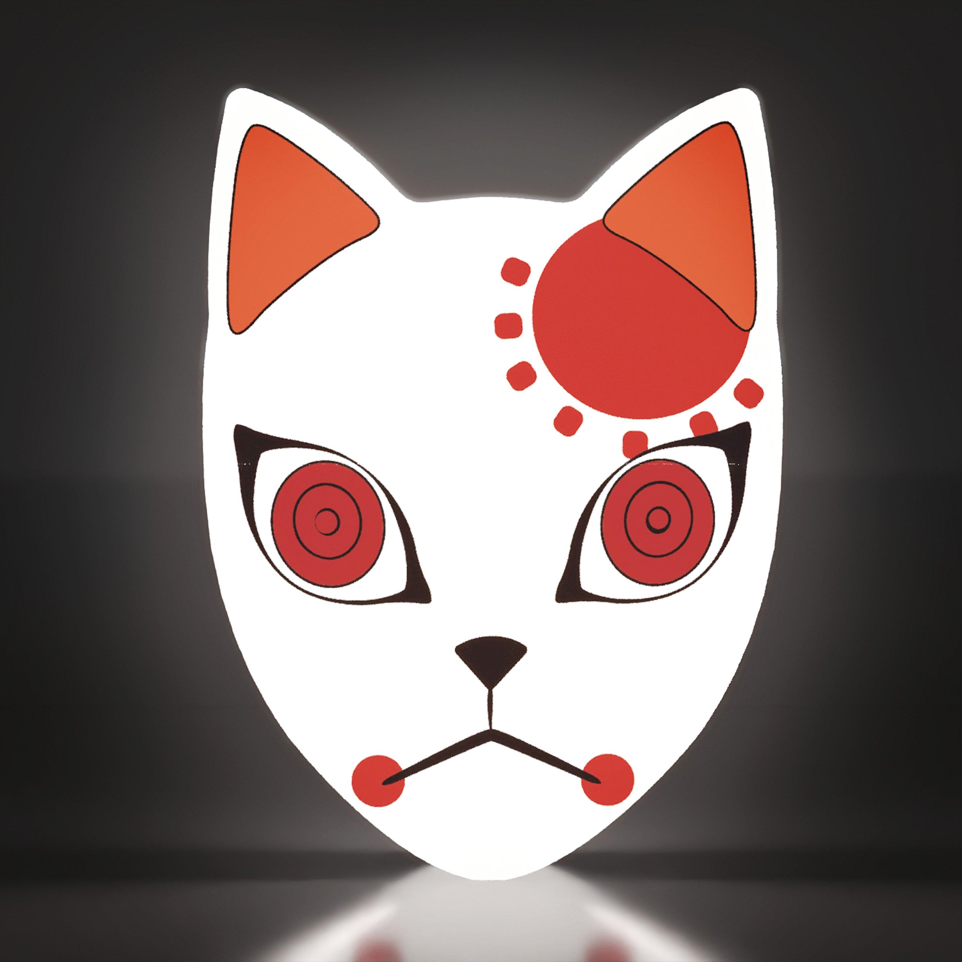 Demon Slayer: Kimetsu No Yaiba Fox Mask Lamp
