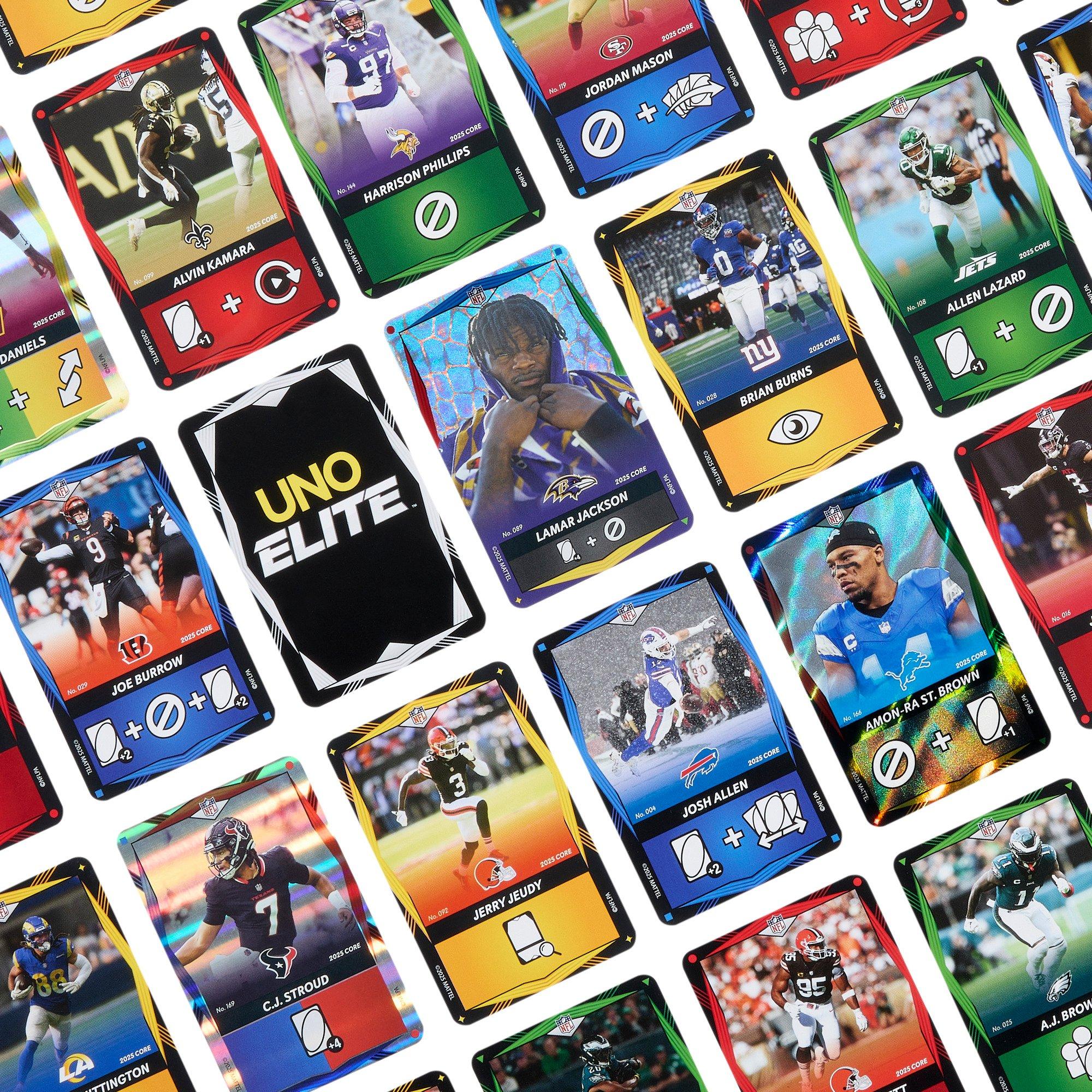 UNO 2025 Elite Draft NFL Starter Pack Core Edition