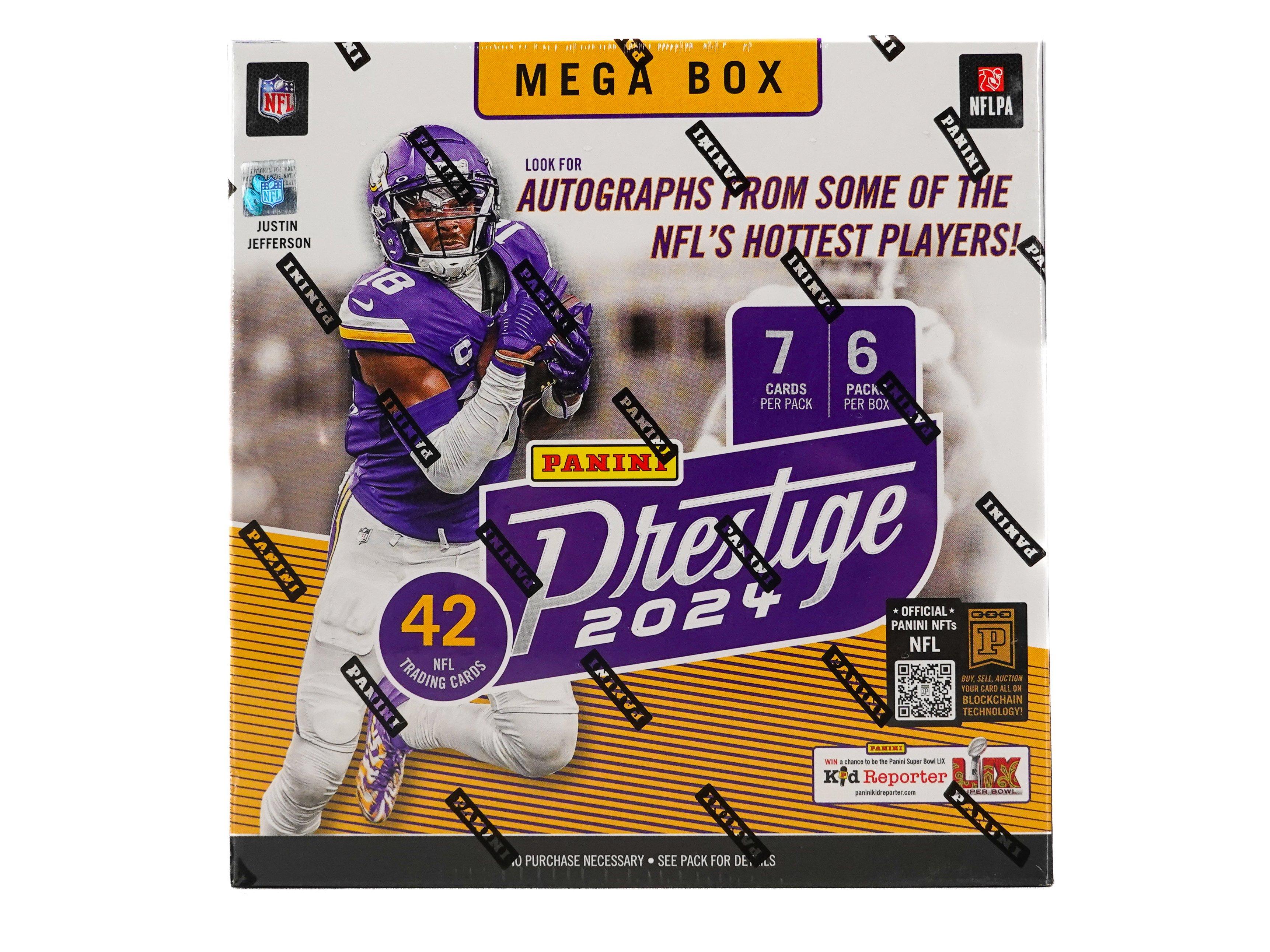 2024 Panini NFL Prestige Football Mega Box (Hyper Parallels) | GameStop