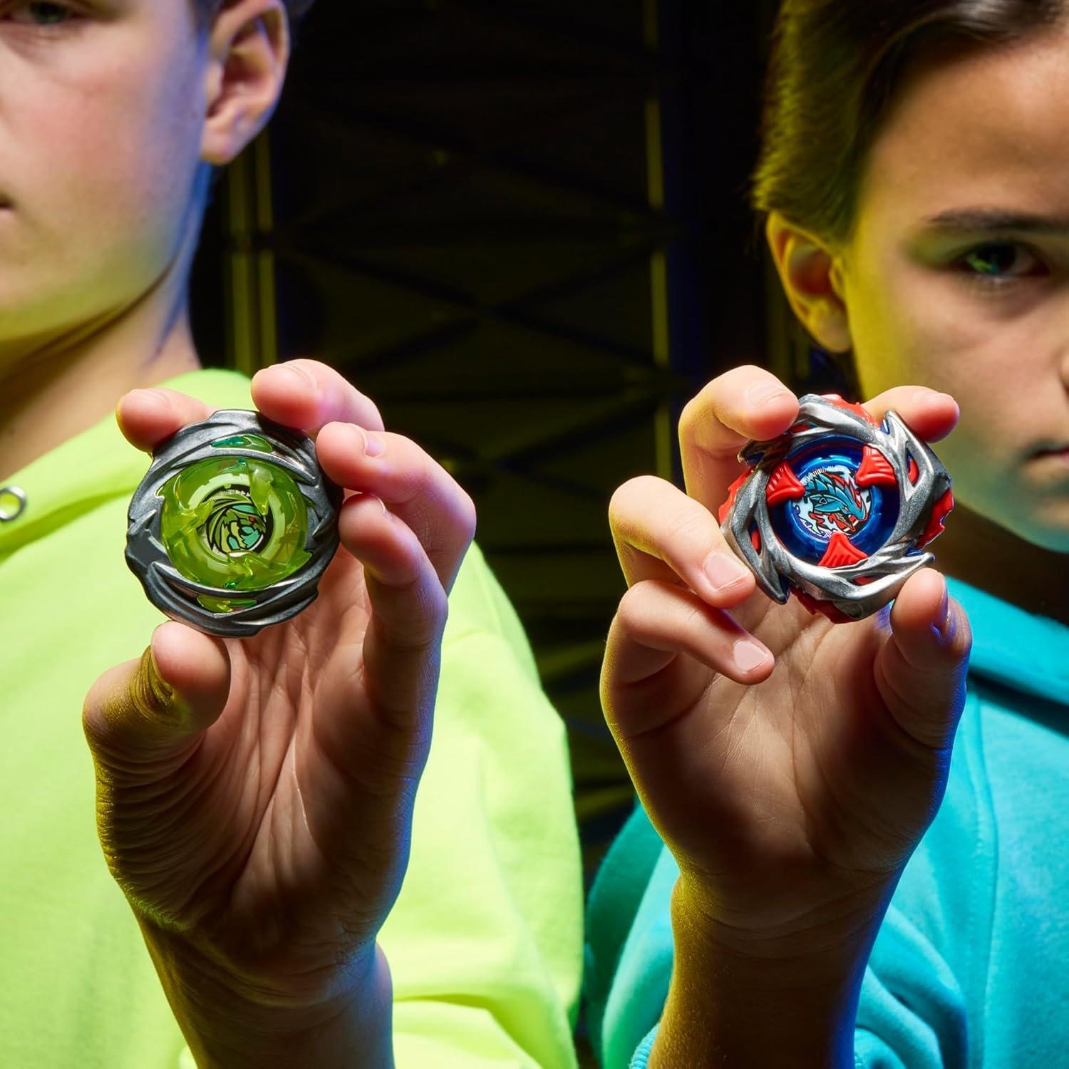 Hasbro Beyblade X Drop Attack Battle Set with Beystadium Arena