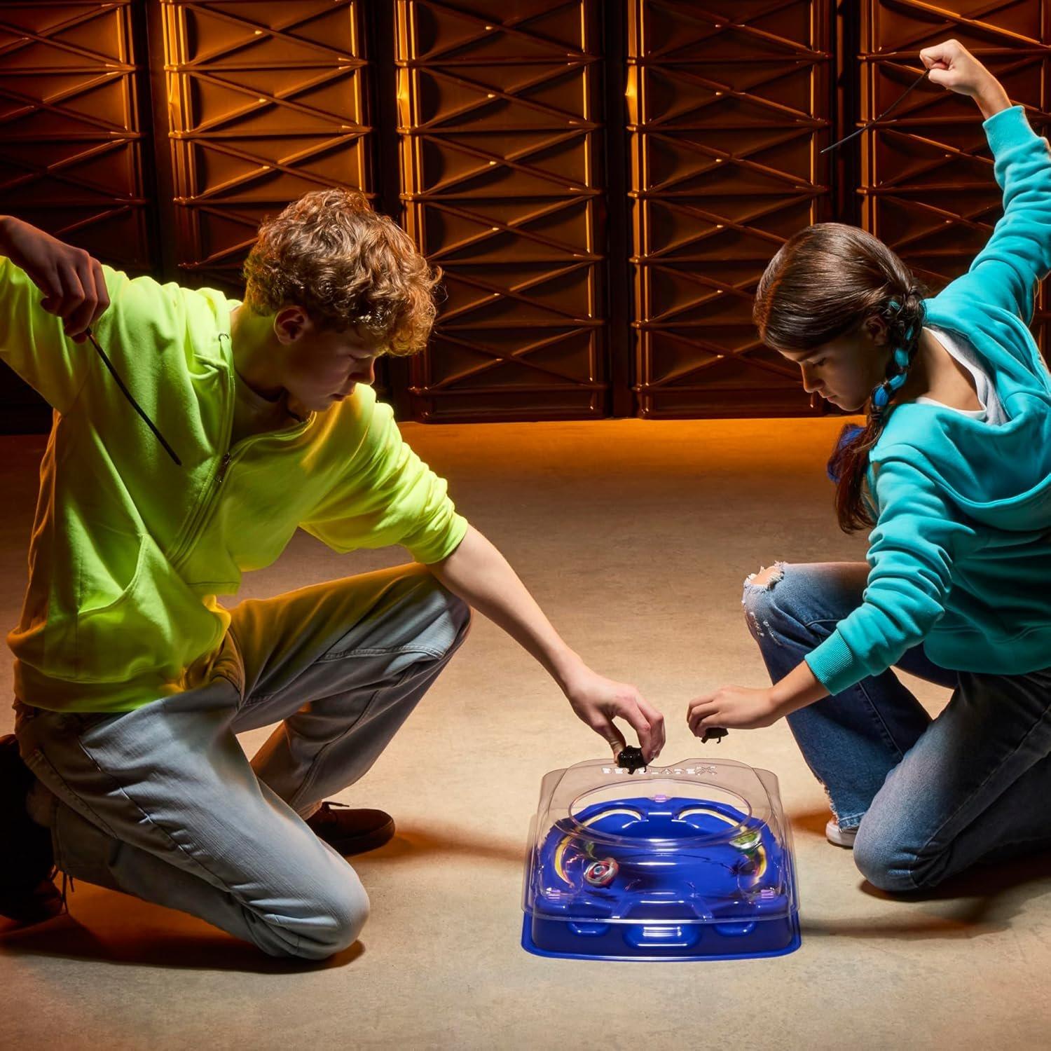 Hasbro Beyblade X Drop Attack Battle Set with Beystadium Arena