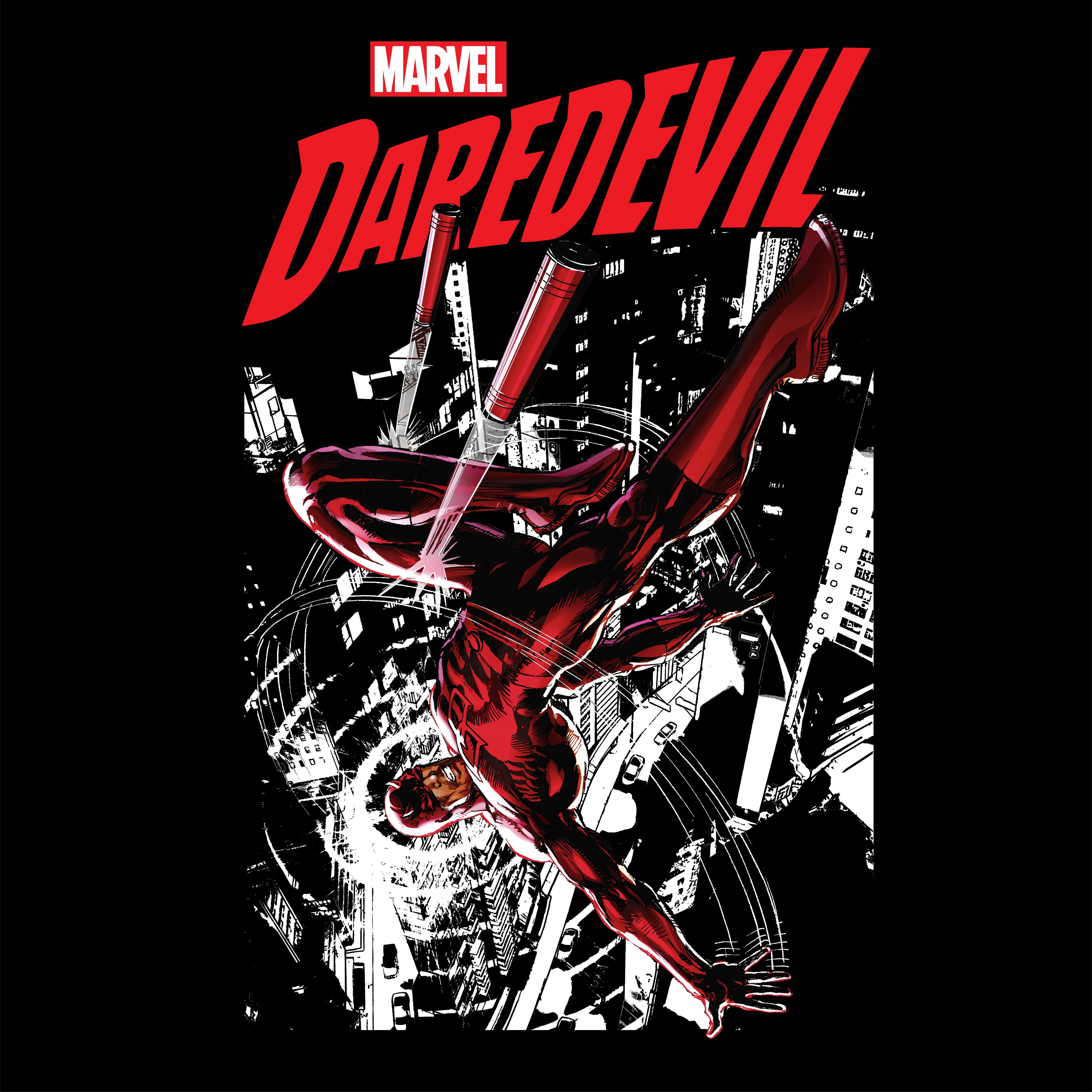 Marvel Daredevil Comic Book Cover Graphic T-Shirt GameStop Exclusive