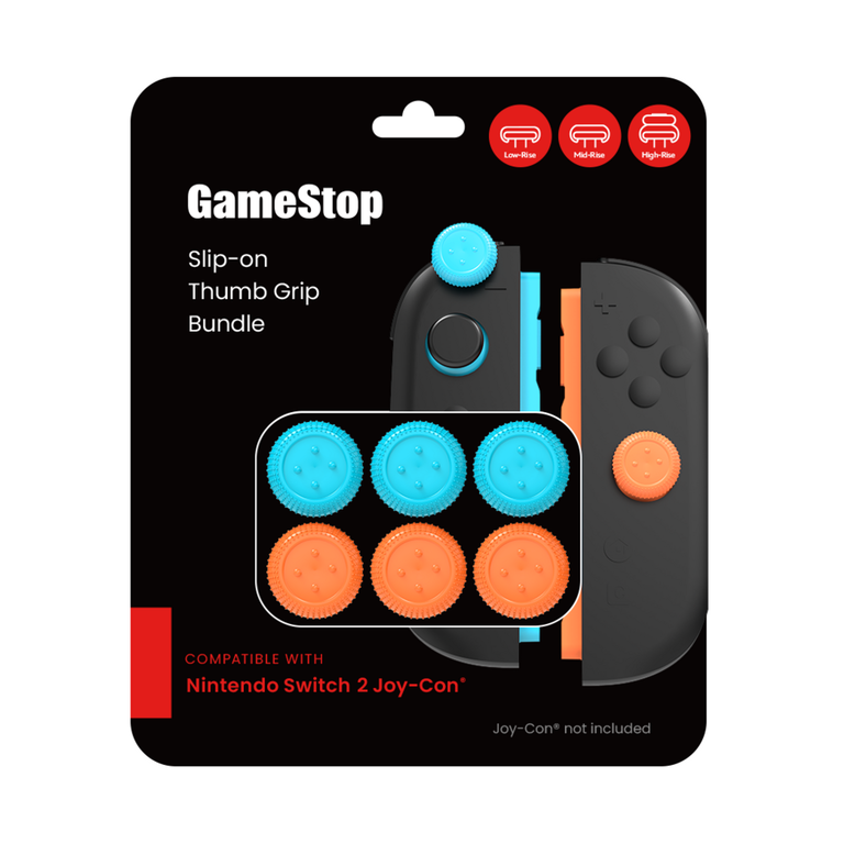 GameStop Joy-Con Thumb Grip Bundle for Nintendo Switch GameStop