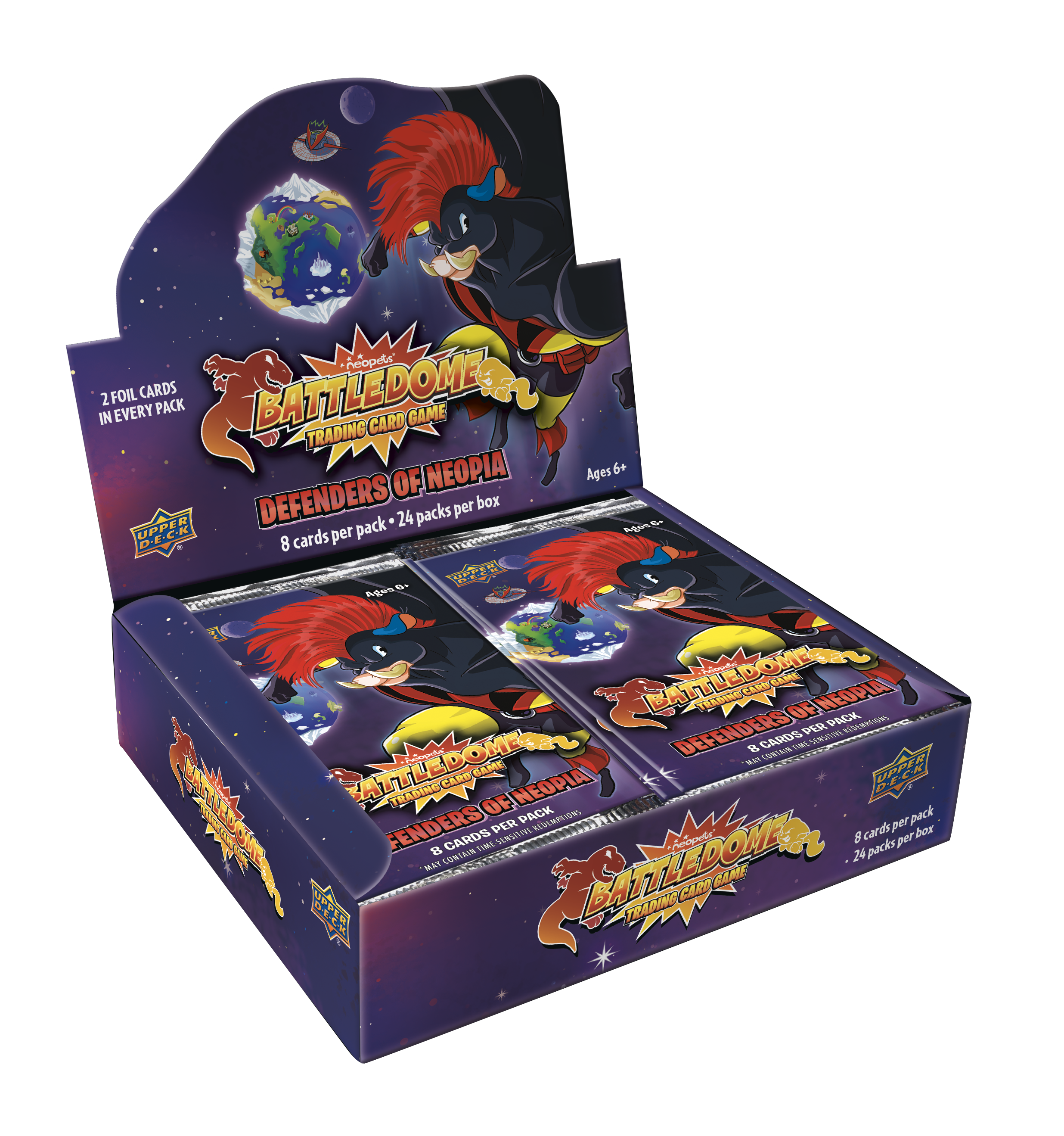 Neopets Battledome Trading Card Game: Defenders of Neopia Booster Packs