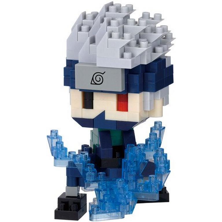 Nanoblock Naruto Shippuden Kakashi Hatake (Sharingan)  2.67-in Figure Kit