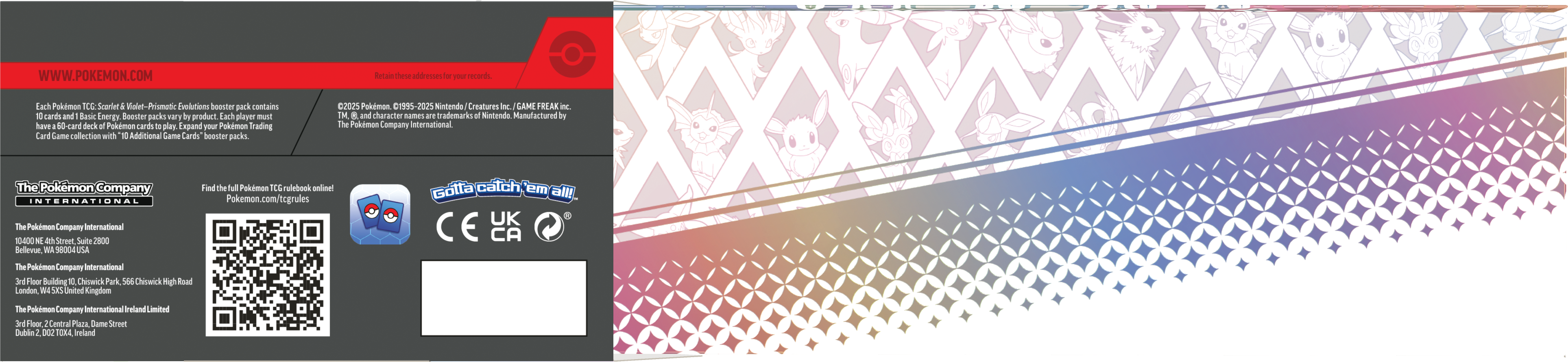 Pokemon Trading Card Game Prismatic Evolutions Super Premium Collection