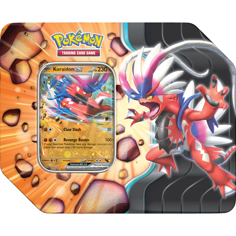Pokemon Trading Card Game Slashing Legends Tin (Styles May Vary) | GameStop