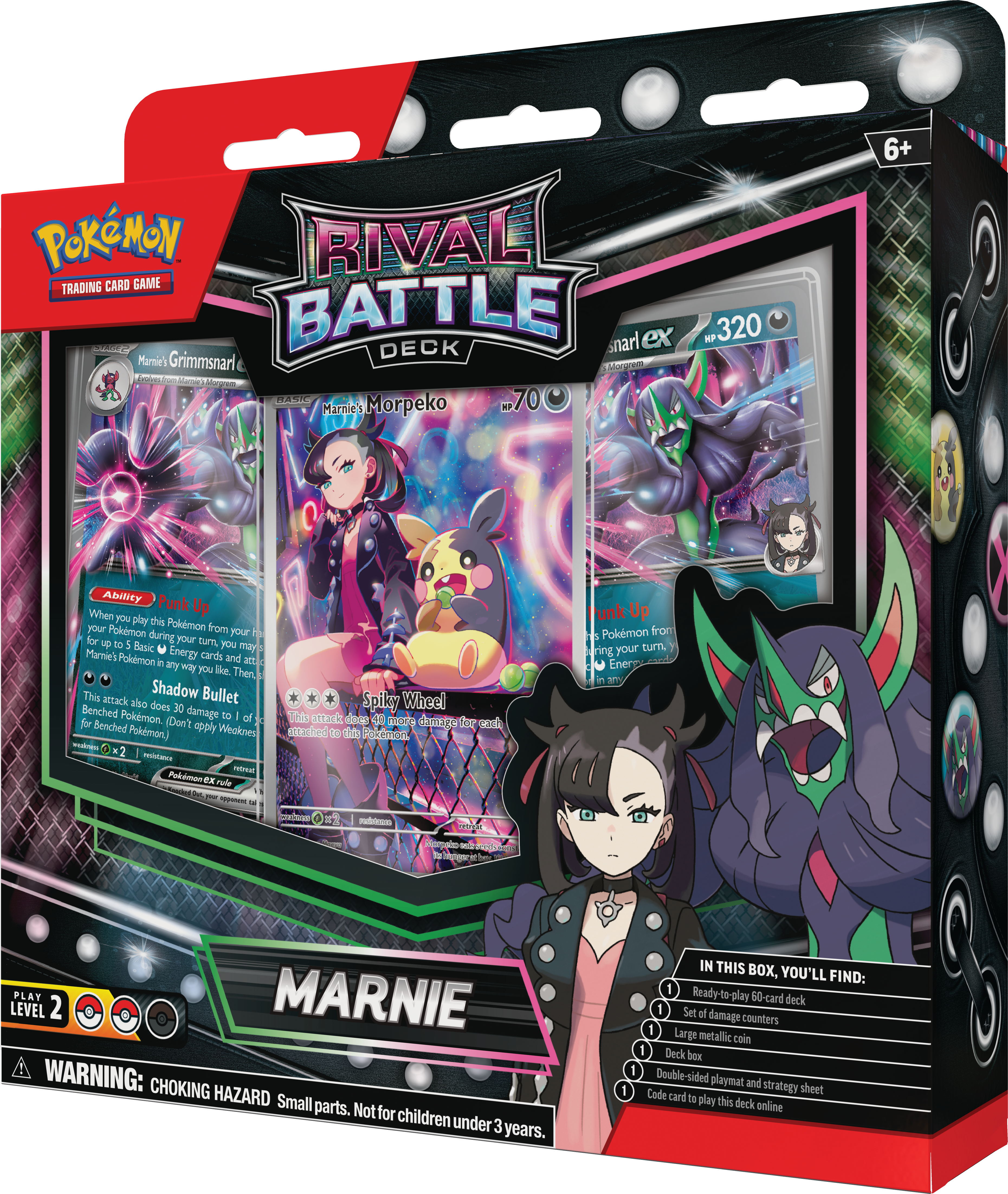 Pokemon Trading Card Game: Rival Battle Deck Marnie or Steven (Styles May Vary