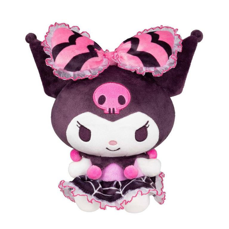 Jazwares Hello Kitty and Friends Kuromi Halloween (Spider Web Dress) 8-in Plush