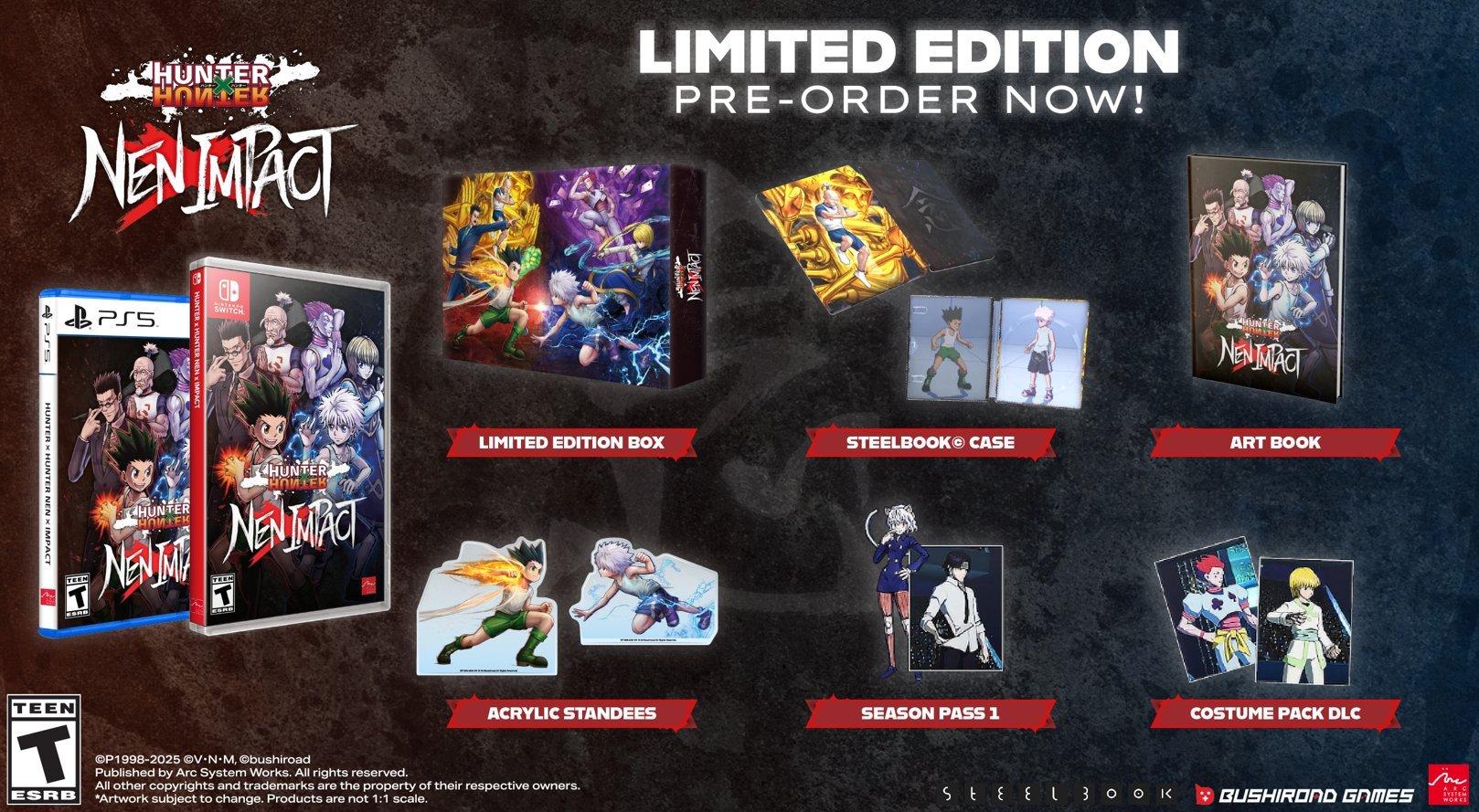 HUNTERxHUNTER NENxIMPACT Limited - Nintendo Switch | Koei Tecmo