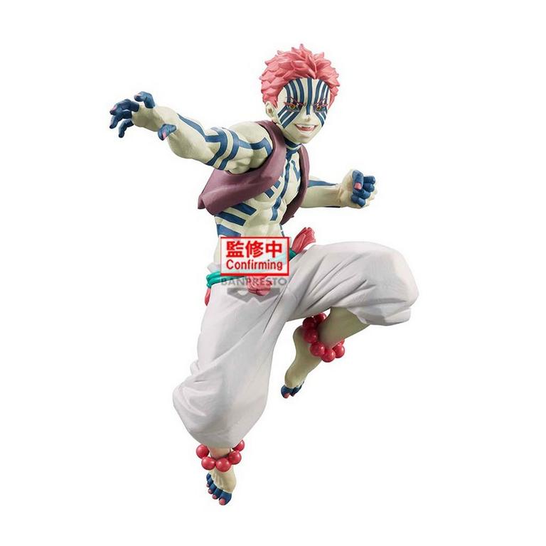 Banpresto Demon Slayer: Kimetsu No Yaiba Vibration Stars Akaza (Limited) 5.1-In Figure