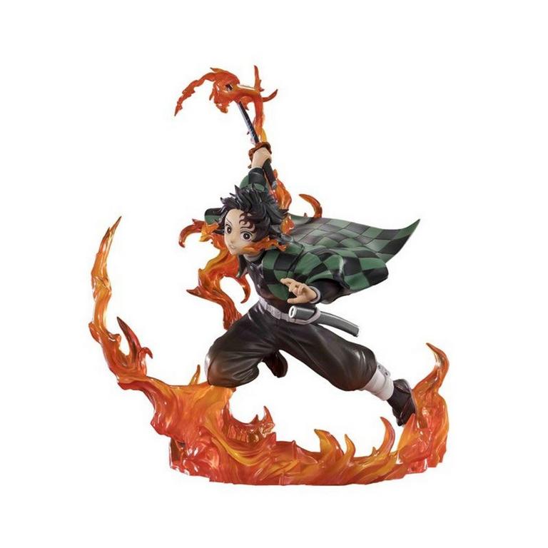Tamashii Nations Demon Slayer: Kimetsu no Yaiba  FiguartsZero Tanjiro Kamado (Kyojuro Rengoku's Sword Guard ver.) 7.7-in Action Figure