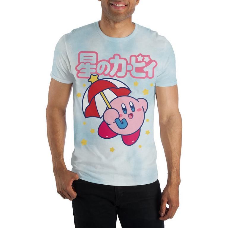 Kirby Tie Dye Glitter Unisex T-Shirt GameStop Exclusive