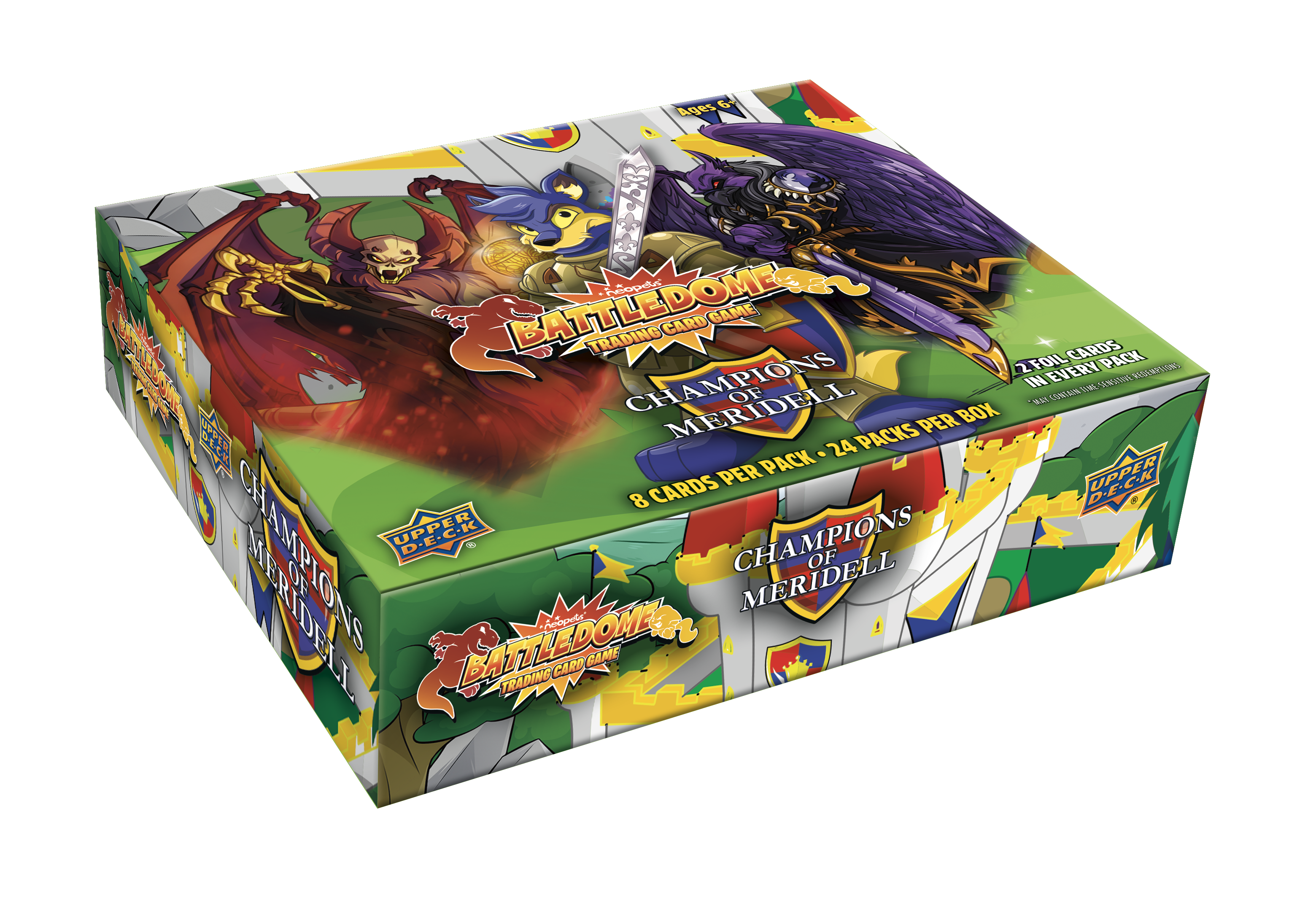 Neopets Battledome Trading Card Game Champions of Meridell Booster Box