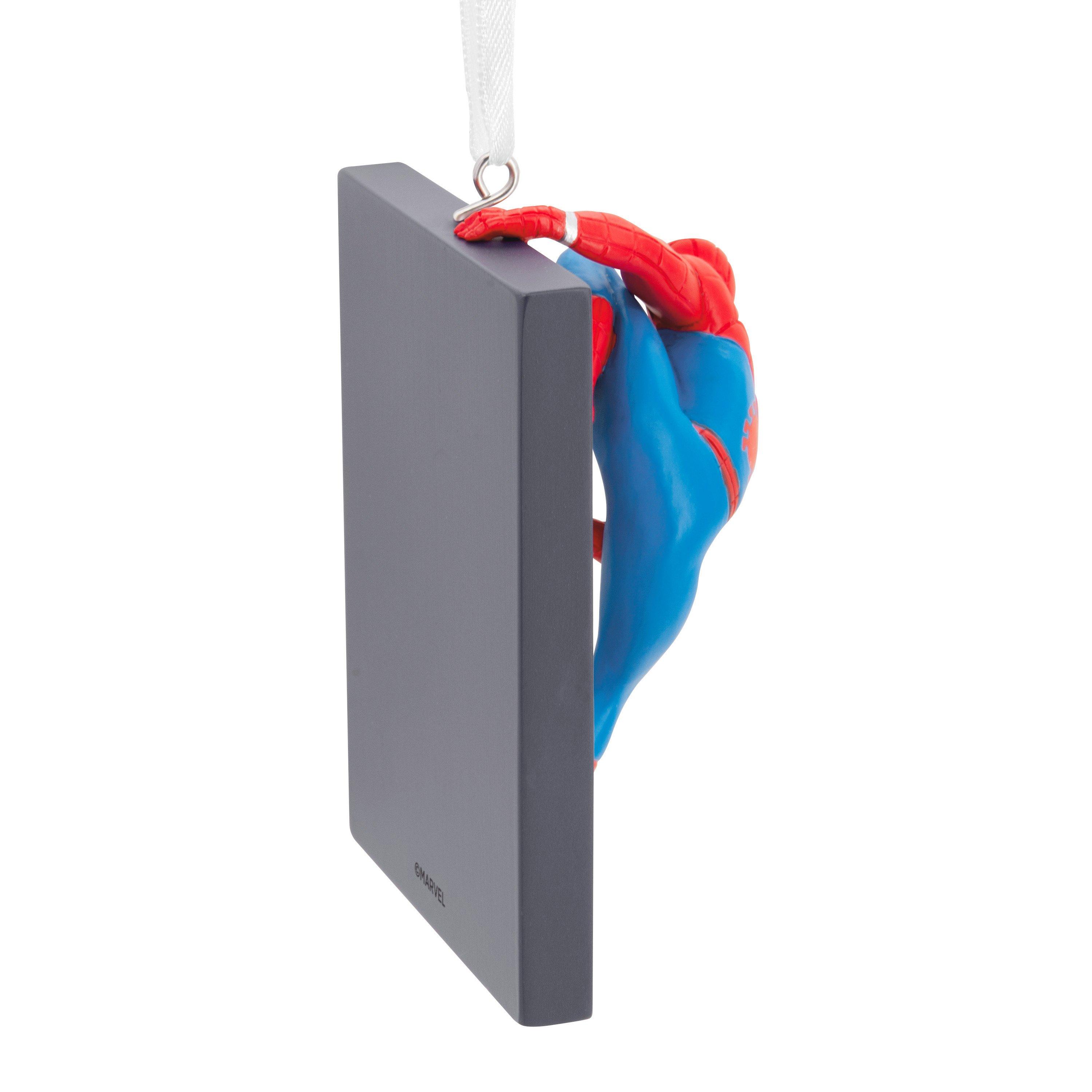 Hallmark Spider-Man - Spider-Man on Window Christmas Ornament