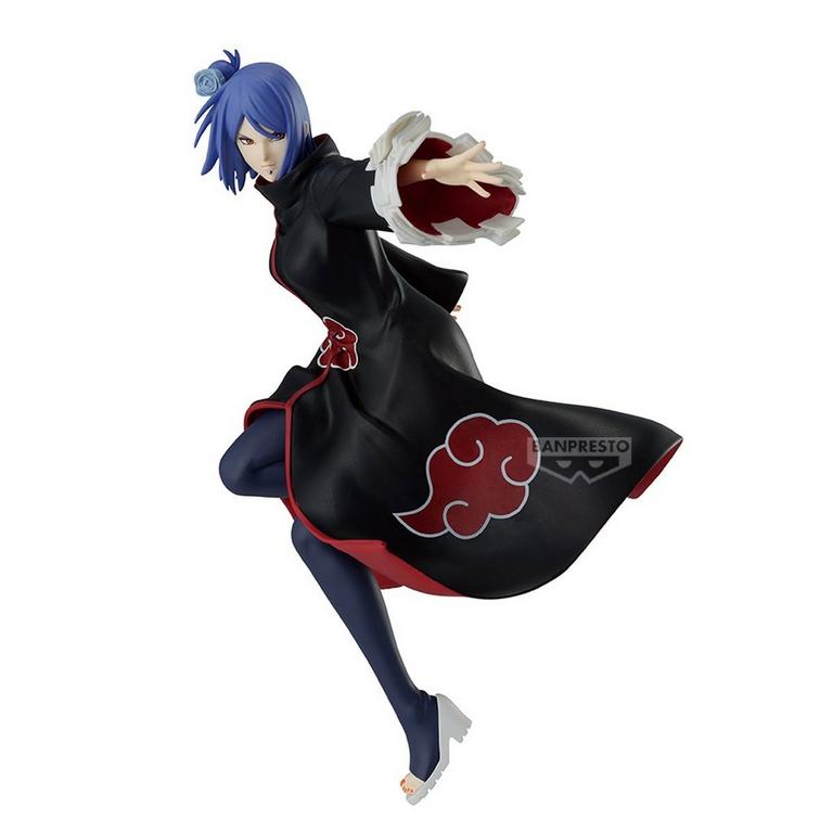 Banpresto Naruto Shippuden Vibration Stars Konan 5.9-In Figure