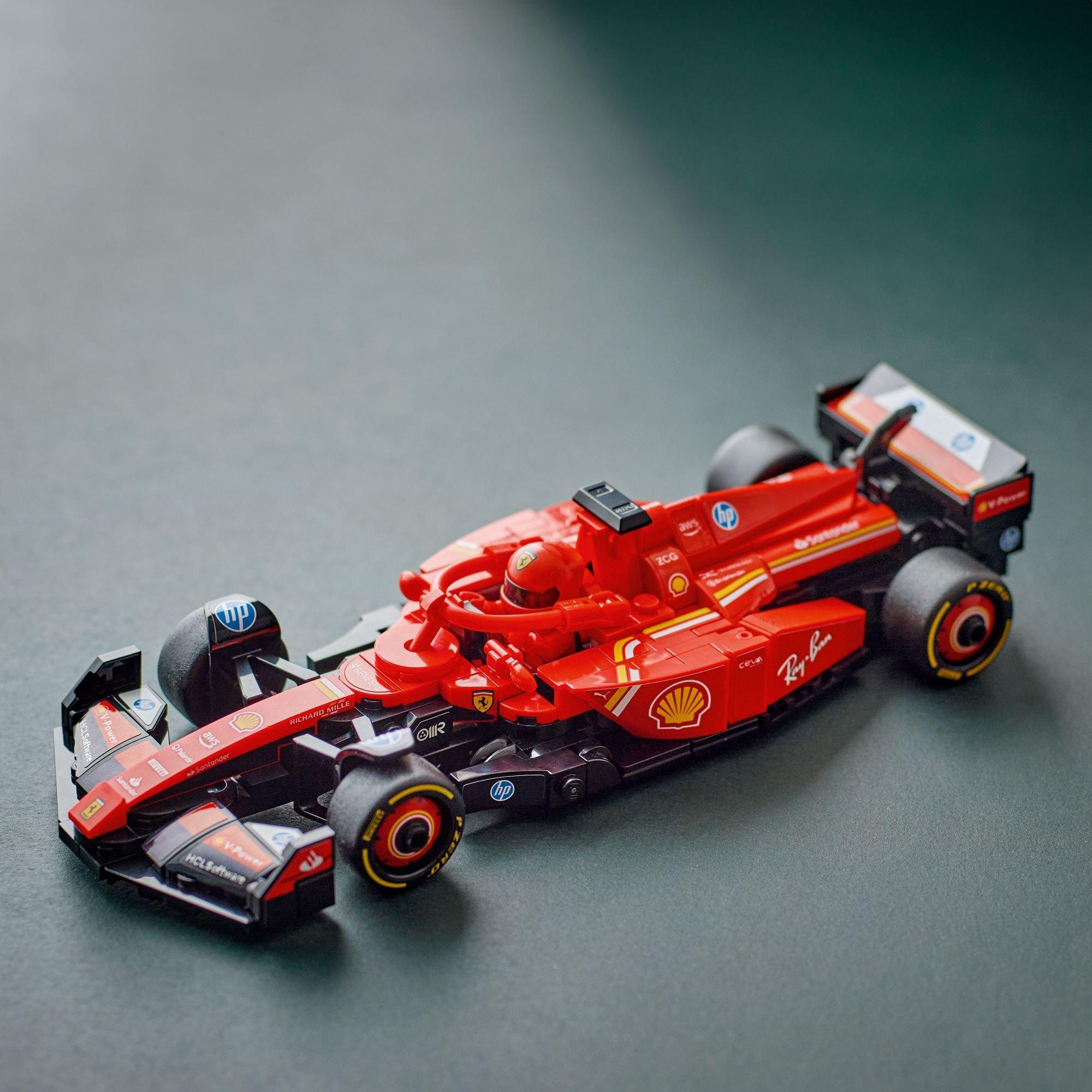 LEGO Speed Champions Ferrari SF-24 F1 Race Car Building Set 77242