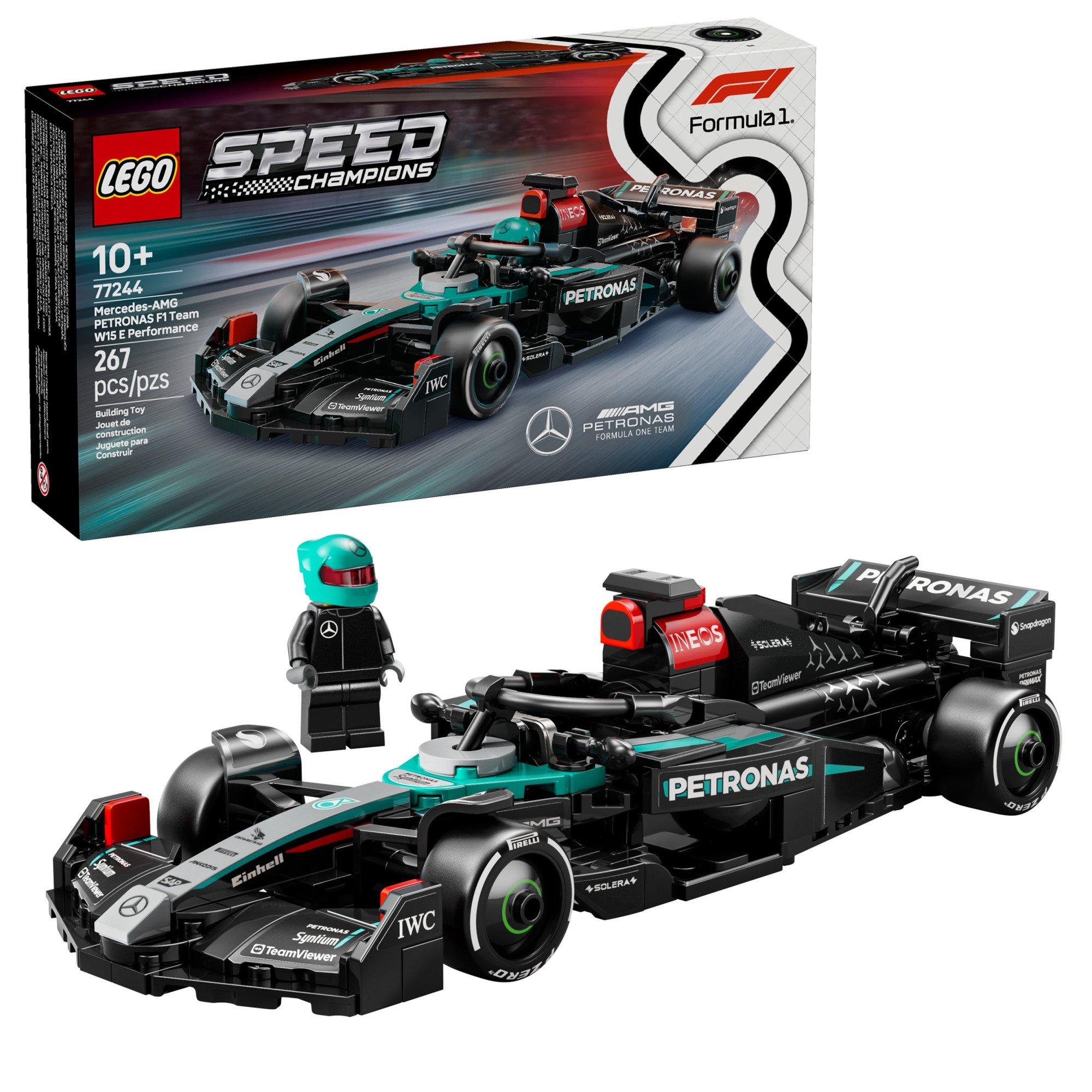 LEGO Speed Champions Mercedes-AMG F1 W15 Race Car Building Toy