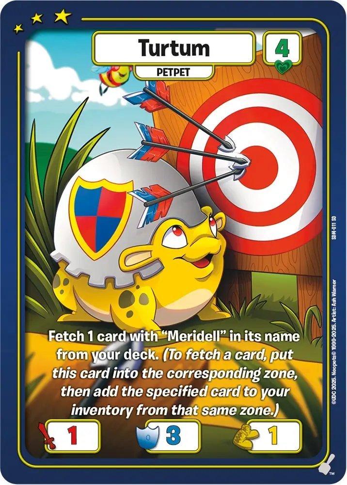 Neopets Battledome Trading Card Game Champions of Meridell Starter Deck