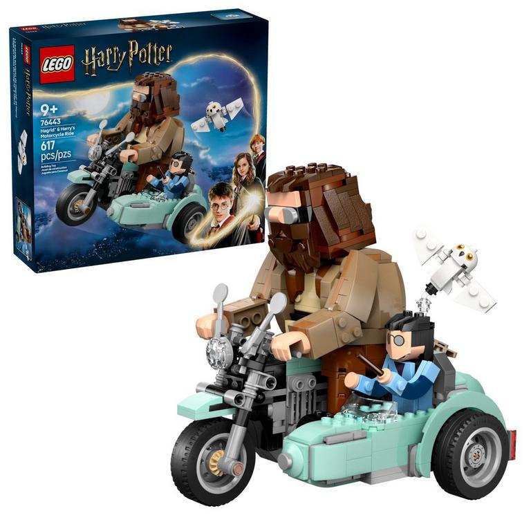 LEGO Harry Potter Hagrid and Harry's Motorcycle Ride Building Toy