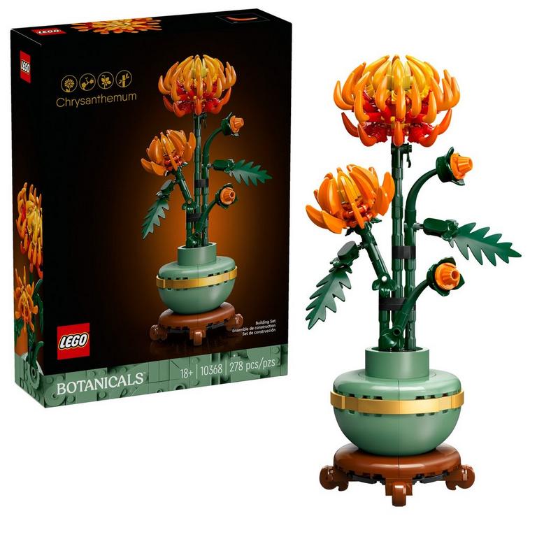LEGO Botanicals Chrysanthemum Building Set for Home Decor 10368