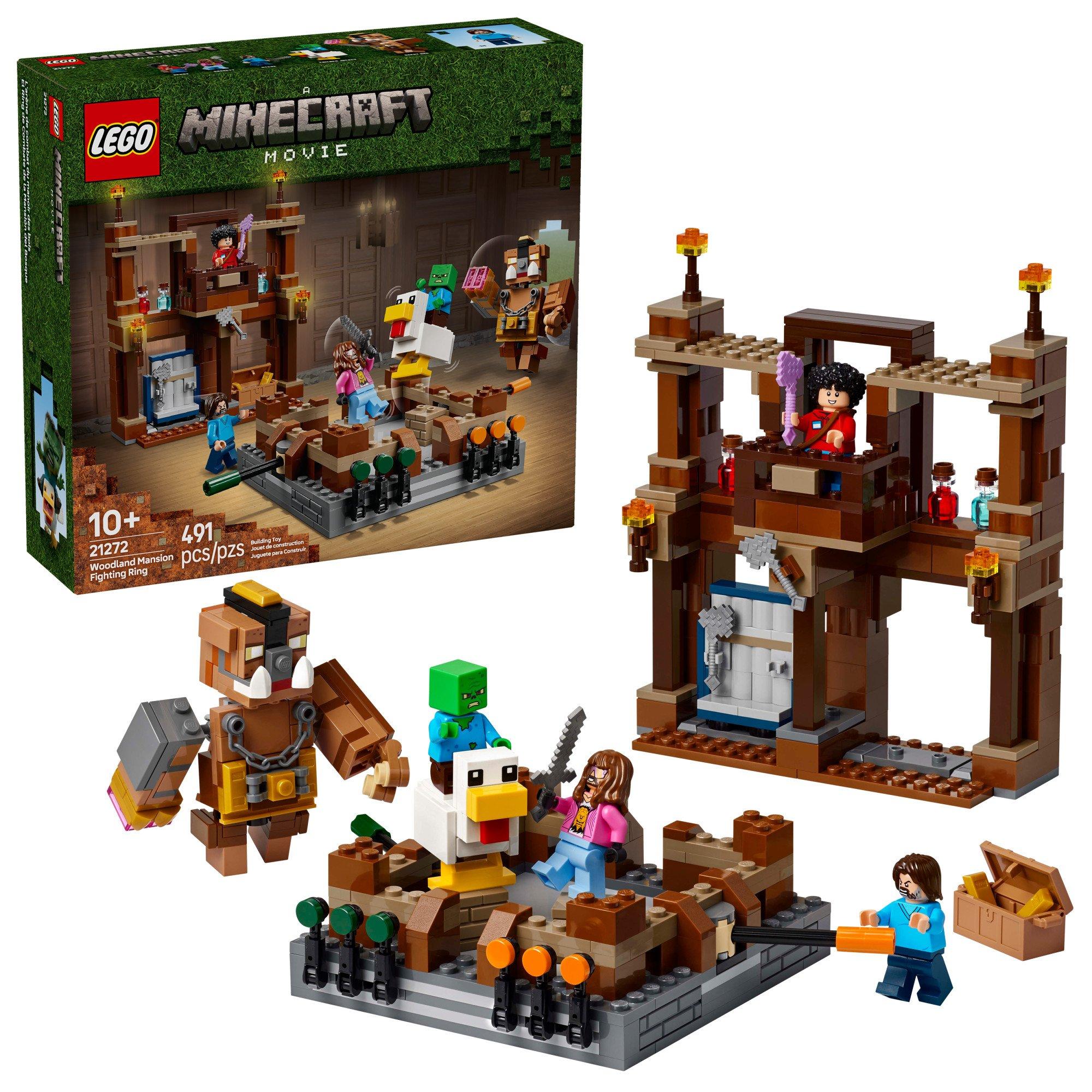 LEGO Minecraft Woodland Mansion Fighting Ring Building
