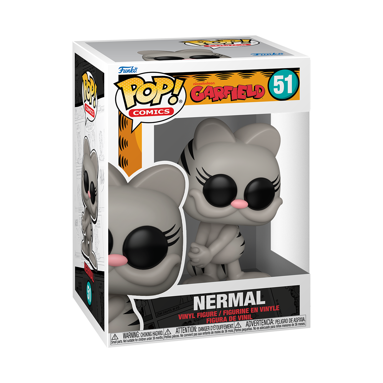 Funko POP! Comics: Nickelodeon Garfield Nermal 4-in Vinyl Figure