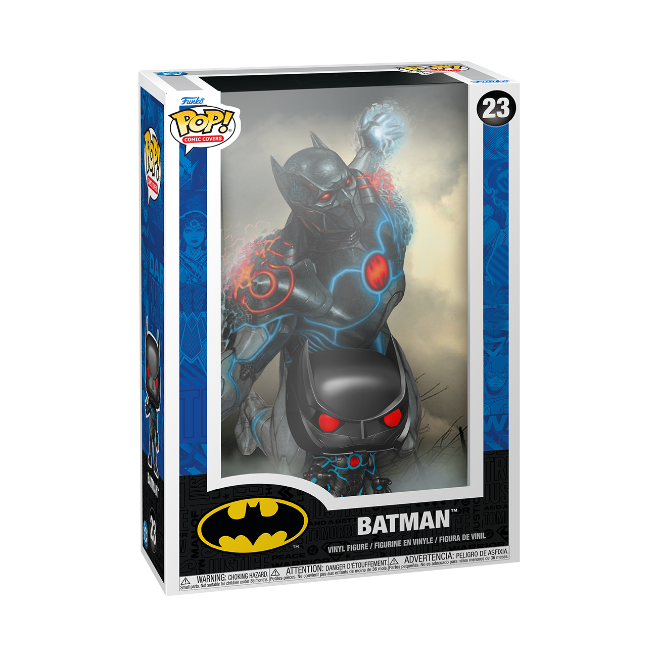 Funko POP! Comic Cover: Batman: The Murder Machine Bruce Wayne 4.2-in Vinyl Figure