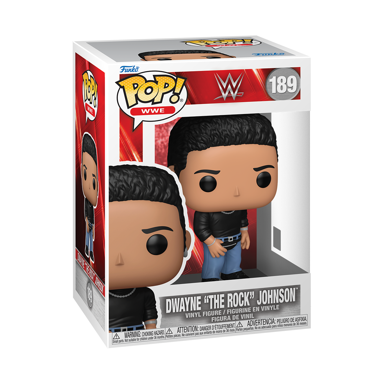 Funko POP! WWE: Dwayne (The Rock) 4.1-in Vinyl Figure
