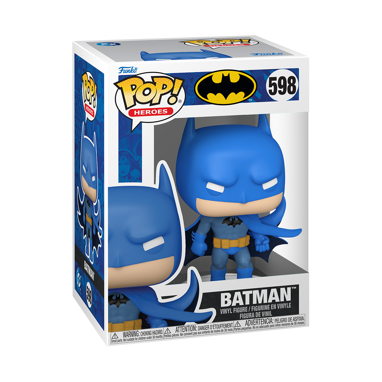 Funko POP! Heroes: DC Batman - Batman 4.3-in Vinyl Figure