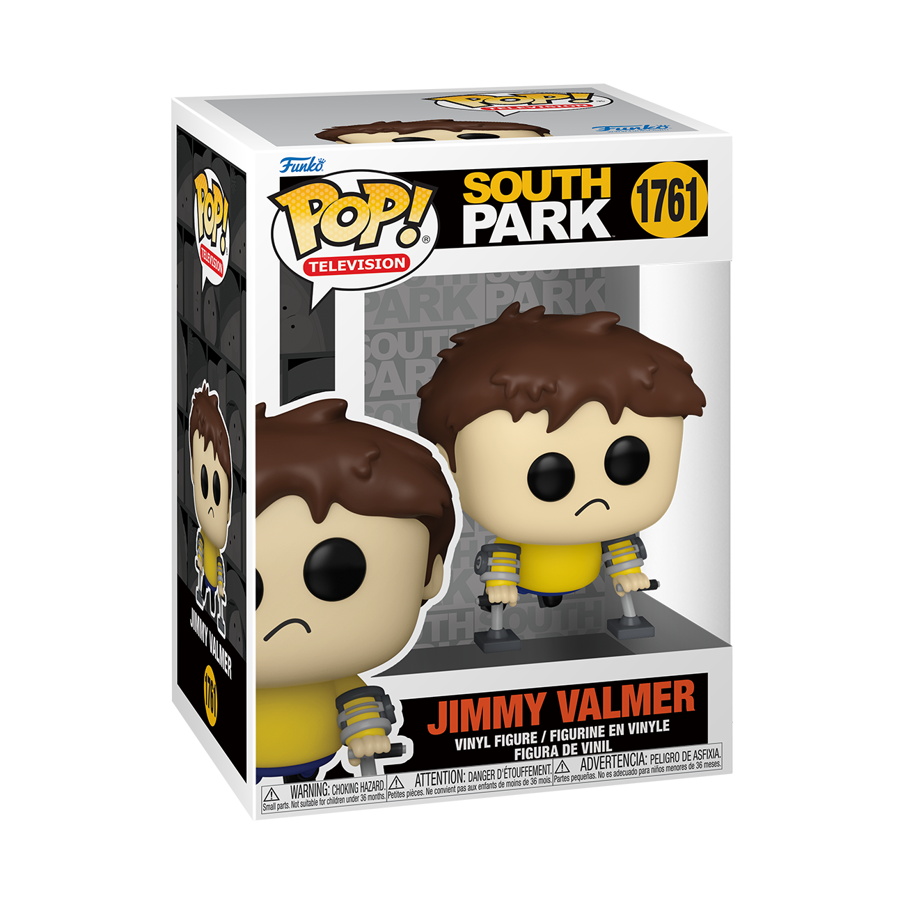 Funko POP! Television: South Park Jimmy Valmer 3.3-in Vinyl Figure