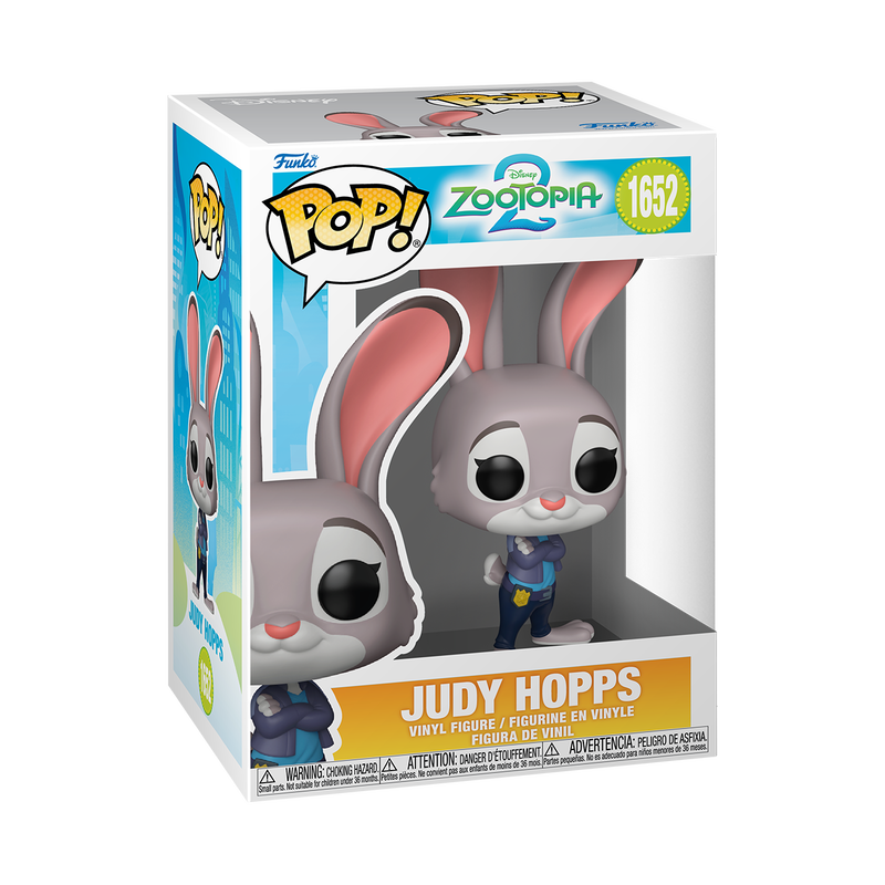 Funko POP! Disney: Zootopia 2 Pawbert Judy Hopps 4.4-in Vinyl Figure