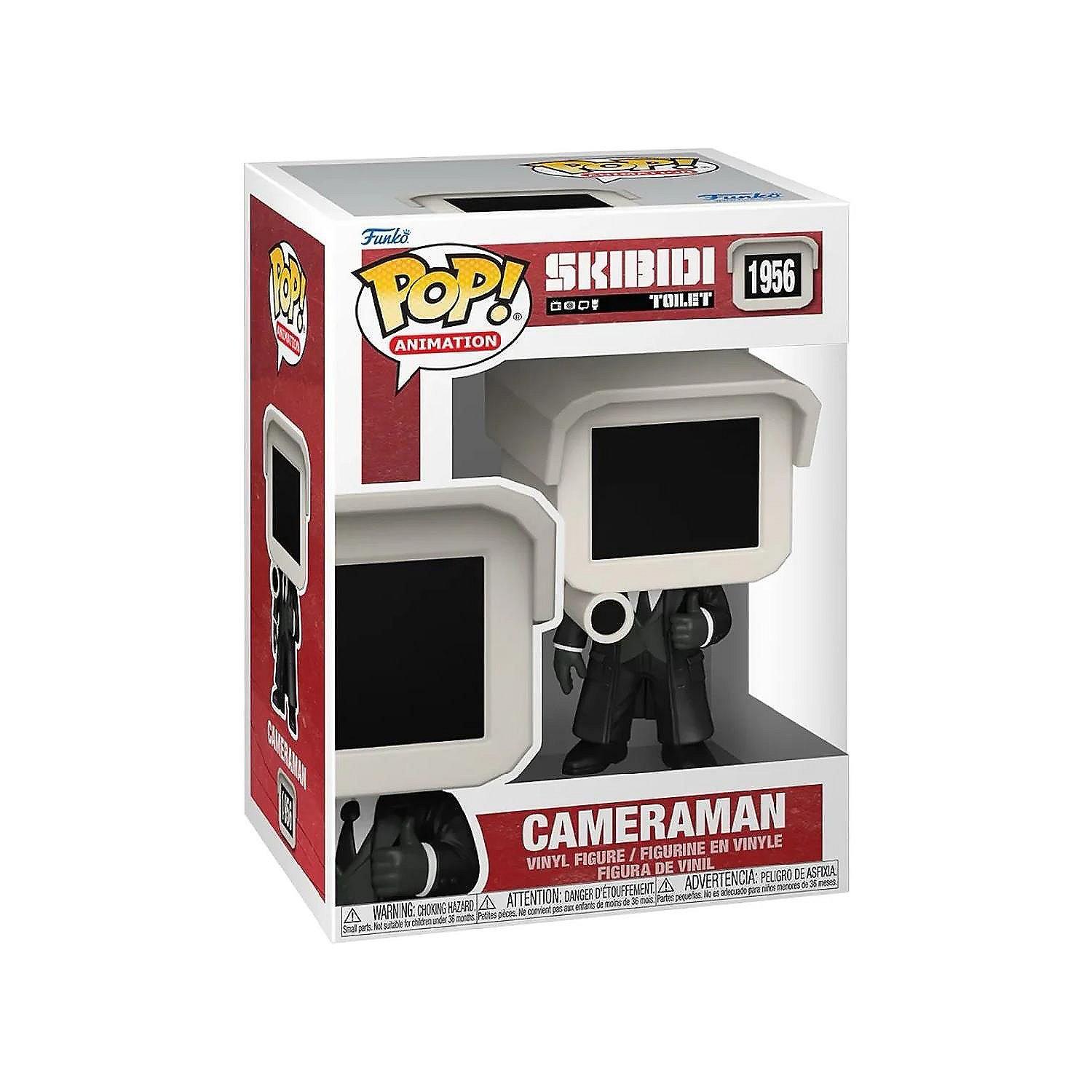 Funko POP! Animation: Skibidi Toilet Cameraman 3.75-in Vinyl Figure