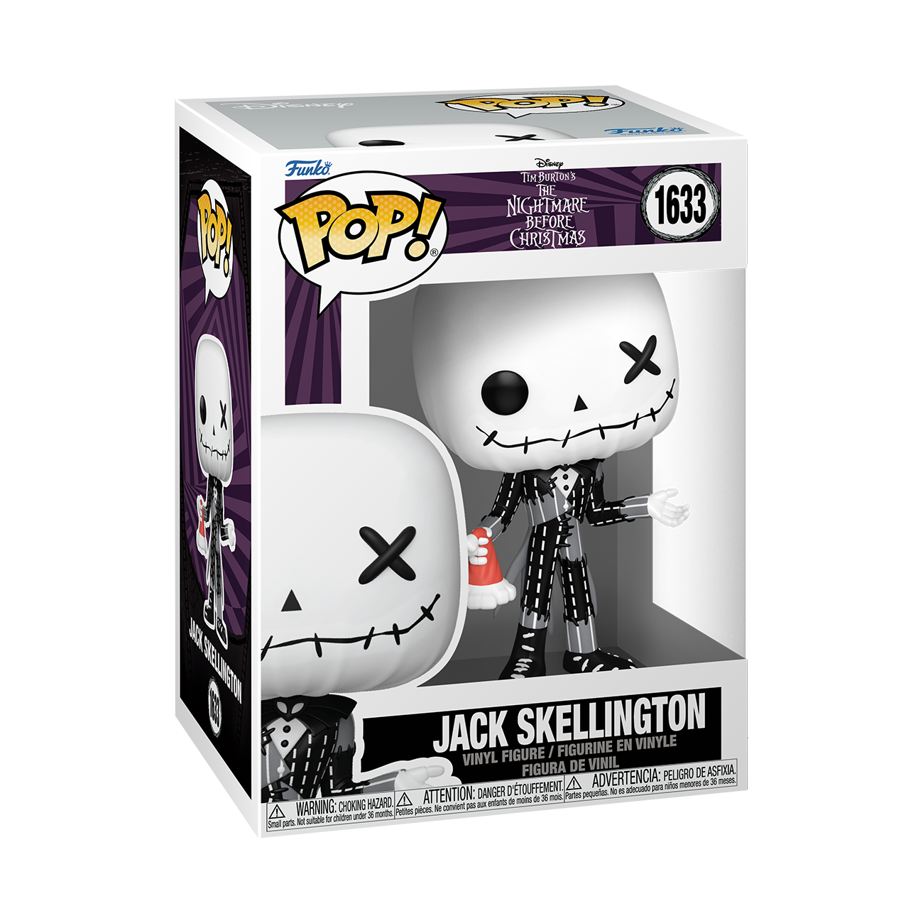 Funko POP! Disney: The Nightmare Before Christmas Jack 4-in Vinyl Figure