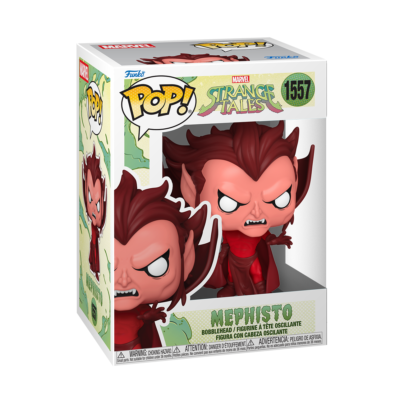 Funko POP! Marvel: Strange Tales Mephisto 4.6-in Vinyl Bobblehead Figure