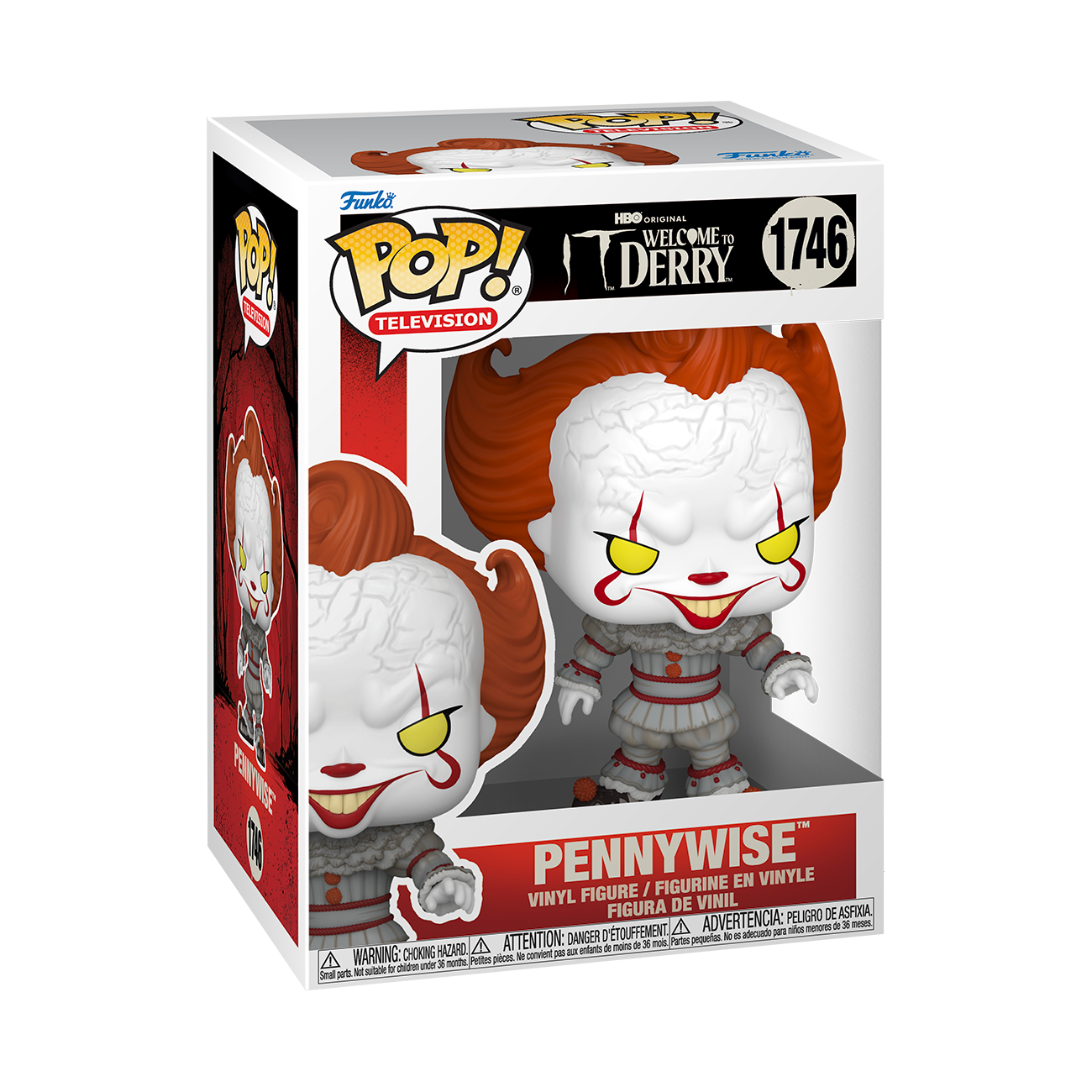 Funko POP! Town: IT: Welcome to Derry Pennywise 4.9-in Vinyl Figure