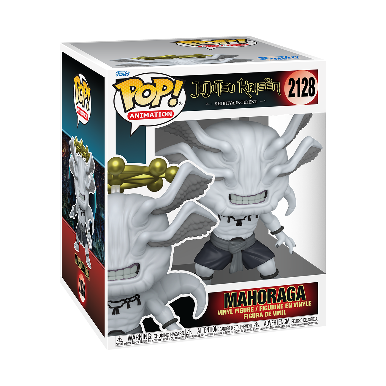 Funko Pop! Jujutsu Kaisen: Mahito Vinyl-Figur – 9,5 Cm, Inkl. Sammler-Box Mit Schutzfolie