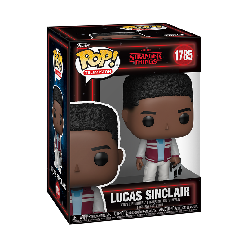 Funko POP! Television: Stranger Things Lucas Sinclair 4.2-in Vinyl Figure