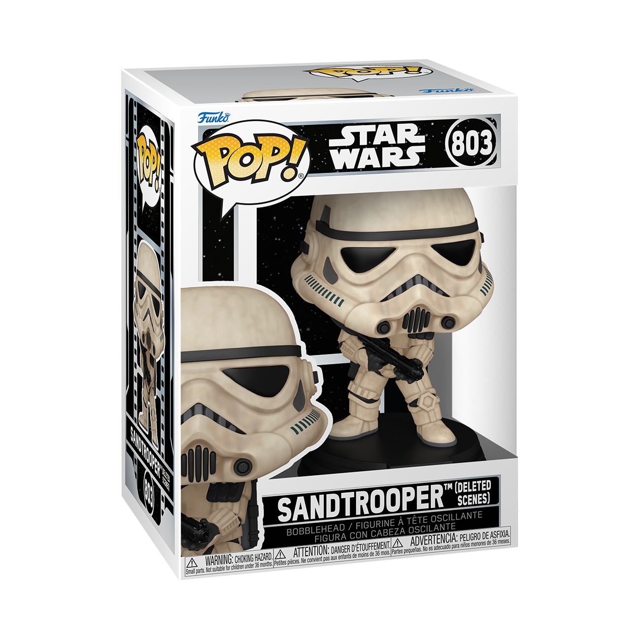 Funko POP! Star Wars: A New Hope Sandtrooper 4.4-in Vinyl Bobblehead