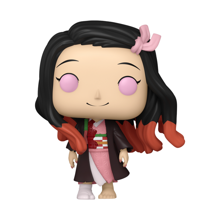 Funko POP! Animation: Demon Slayer: Kimetsu no Yaiba Nezuko Kamado (Smiling) 3.9-in Vinyl Figure