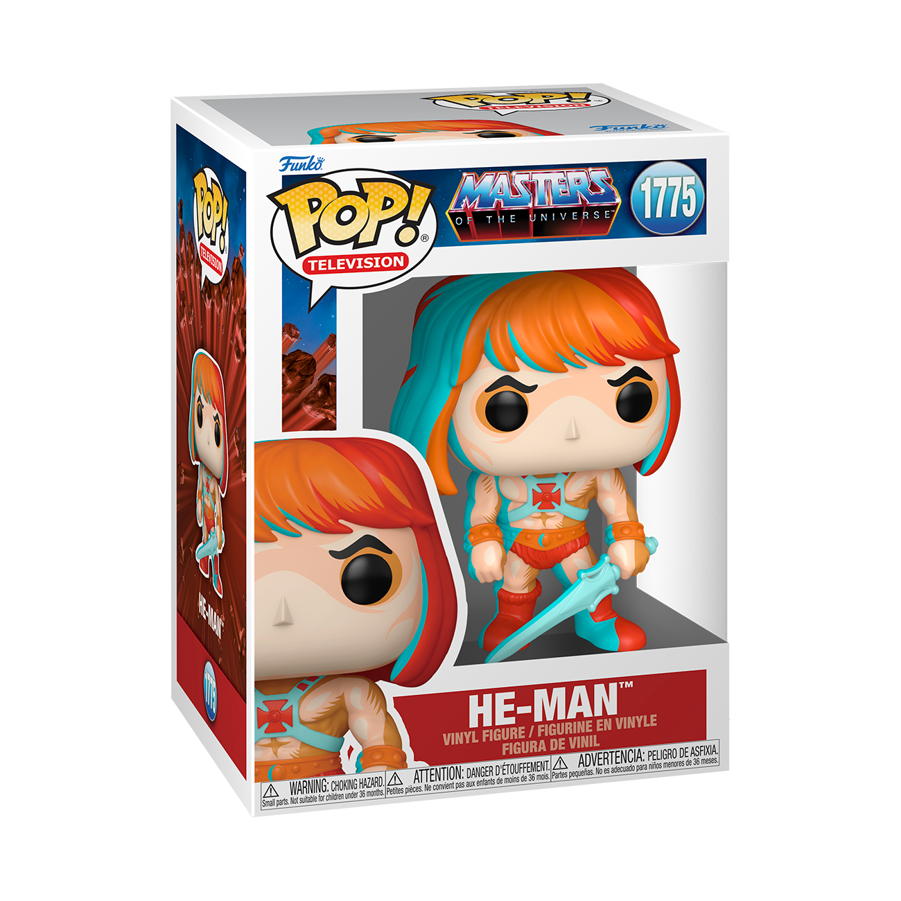 Funko POP! Television: Masters of the Universe He-Man 3.8-in Vinyl Figure