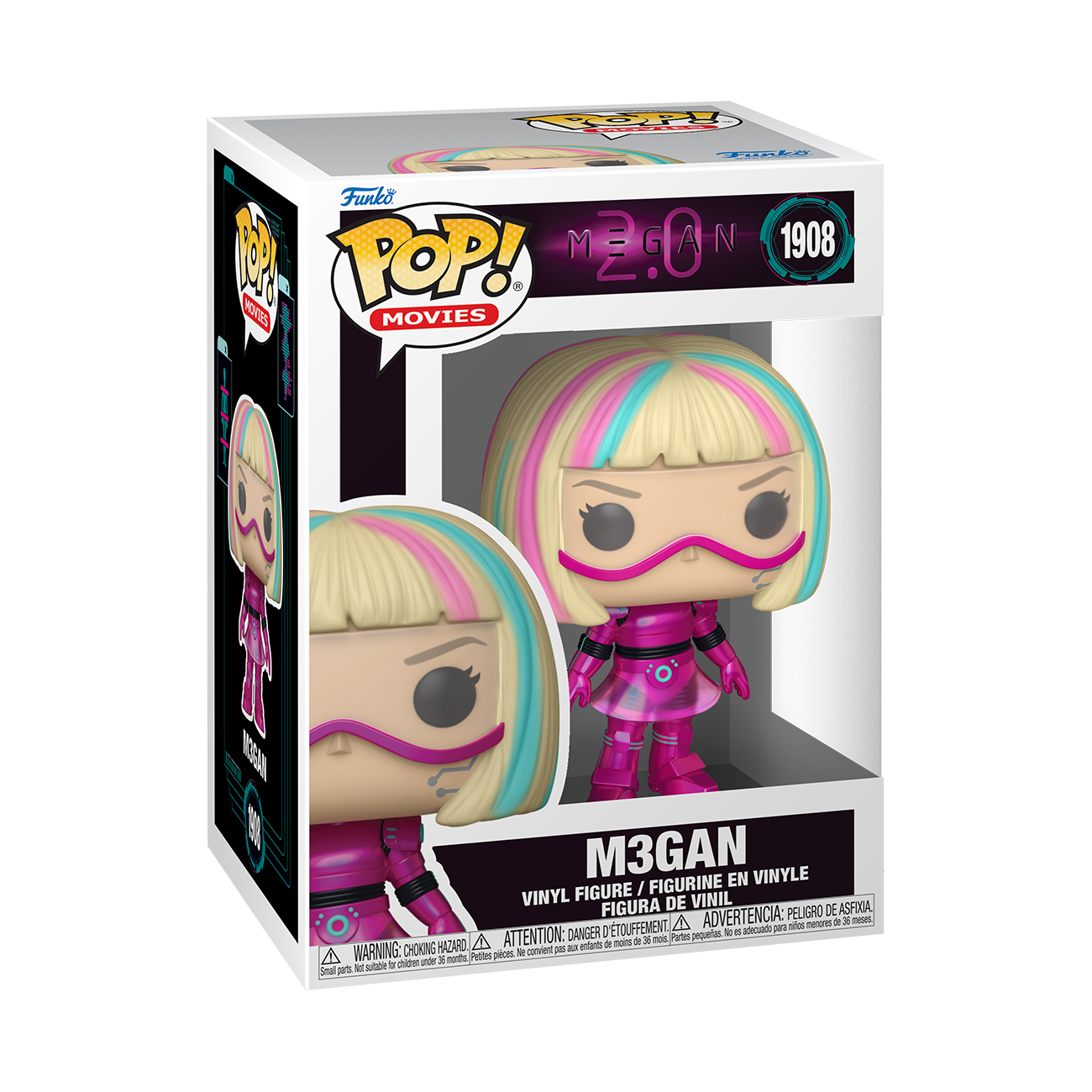 Funko POP! Movies: M3GAN 2.0 M3GAN 3.7-in Vinyl Figure