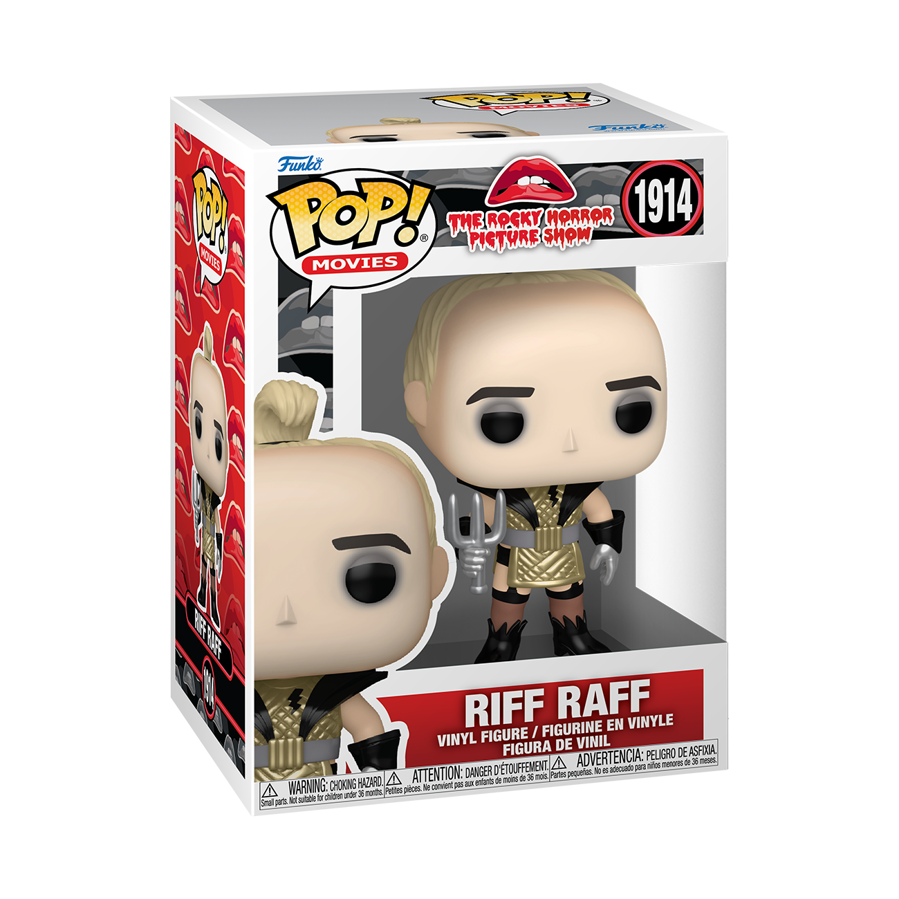Funko POP! Movies: The Rocky Horror Picture Show Riff Raff 4.3-in Vinyl Figure